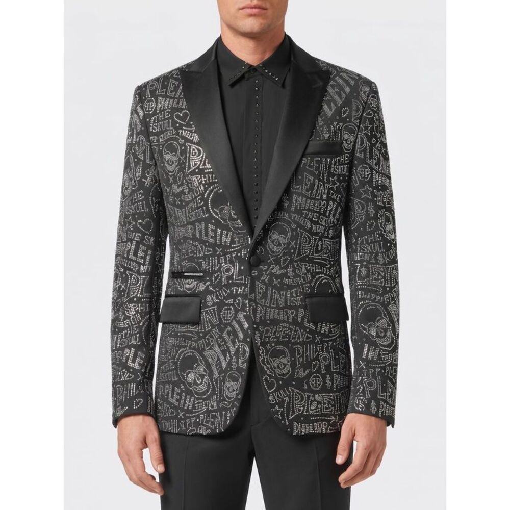 Philipp Plein Jacket Men Black